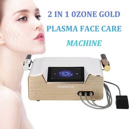 Nieuwste Ozon Plasma Pen Flash Plasma Echte huidverstrakking Jet Spot Molverwijdering Plasma Pen Acne Litteken Verwijderingsapparaat Koud Plasma 2 Handgrepen Apparatuur