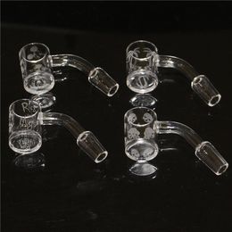 fumer les derniers modèles sableux banger en quartz mâle 14 mm mâle 45 90 ongles de quartz pour les bongs d'eau tamponnets