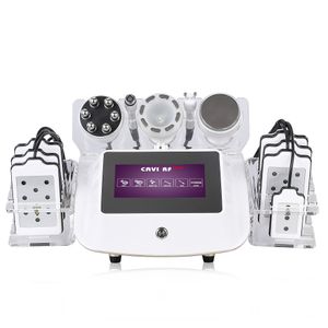 Le dernier Lipolaser laser portable à radiofréquence RF à cavitation amincissant le système pour le corps de réduction de la cellulite façonnant l'équipement de salon à ultrasons 40K
