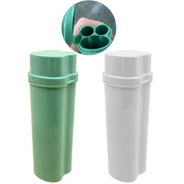 Dernière Portable En Plastique Multifonction Tube Cigarette Étui À Cigares Herbe Sèche Tabac Cône Corne Fumer Stash Boîte Briquet Boîte De Stockage Protection Manchon Titulaire