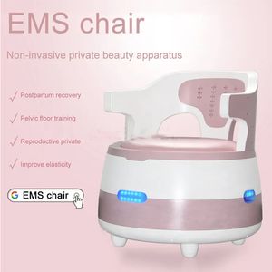 Nieuwste postpartum afslankbekkenbodemspierstoel Elektromagnetische stimulatie Spierrevalidatieapparaat vaginale aanscherping machine
