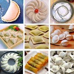 nieuwste ravioli machine pelmeni samosa empanada gebakken knoedel machine samosa making machinegyoza vormmachine4800pcs h346Q