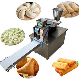 Última máquina de raviolis pelmeni samosa empanada máquina de bola de masa frita máquina para hacer samosa máquina formadora de gyoza 4800 piezas h183C