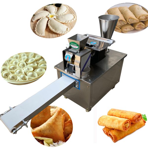 Dernière machine à raviolis pelmeni samosa empanada machine à boulettes frites samosa faisant la machinegyoza formant la machine4800pcs h187t