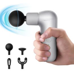 Dernier pistolet de massage rechargeable avec 5 modes de vitesse Extra léger et silencieux et facile à transporter Masseur musculaire