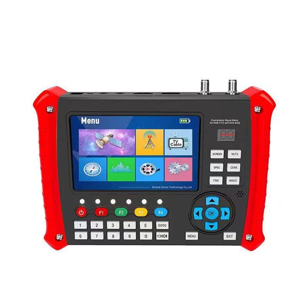 Dernier SF-8000G Finder Prise en charge DVB-T / S2 / S / C H.265 ACM 1080P avec LCD Satellite Digital Finder 240418 de 5 pouces 240418