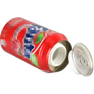 Nieuwste Roken Kleurrijke Aardbei Kan Ontwerp Afleiding Stash Veilig Droog Kruid Tabak Spice Miller Opslag Fles Afdichting Case Draagbare Pil Camouflage Tank Jar