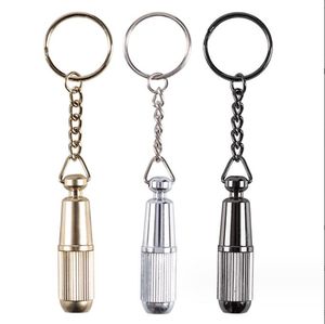 Dernières coupe-cigares en acier inoxydable Ciseaux Cisqueurs Anneau de porte Keychain Punch 3 couleurs ACCESSOIRES SUMEL