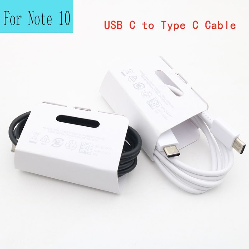 Note OEM 10 Câble USB-C Pour Note20 Plus PD QC3.0 Câbles de charge rapide Type-C Carte de charge rapide