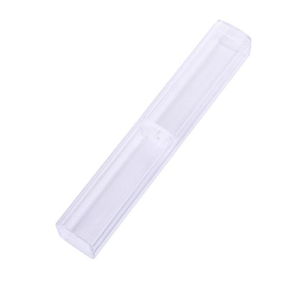 Último transparente portátil Preroll Rolling Roller Fumar hierba seca Tabaco Cigarrillo Cigarro Contenedor de almacenamiento Stash Case Show Display Holder DHL Gratis