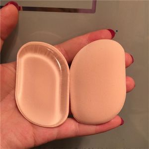 Latex Katoen Siliconen Sponge Face Foundation Tool Jelly Up Clear Powder Puff Artifact BB Cream Makeup Sponzen Gratis Schip 12