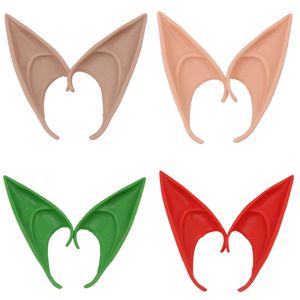 Ears de elfos de látex Diy Decoración de la fiesta de Halloween Animio Angel Vampiro Disfraces de orejas Alta Simulación suave Vestido falso decoración de cosplay SN4311