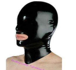 Masque en Latex capuche en caoutchouc pour tenue de fête unisexe fétiche halloween masque de cosplay sexy michael myers masque sur mesure 2009294250211