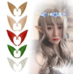 Latex Puntige Valse Oor Fee Cosplay Maskerade Kostuum Accessoires Angel Elven Elf Oren Foto Props Volwassen Kinderen Halloween Decor