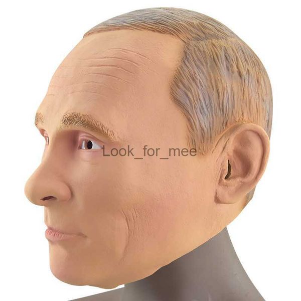 Látex realista Old Man Mask Human Mass Mask Mask Dress Vestido ruso Vladimir Putin Envío gratis HKD230810