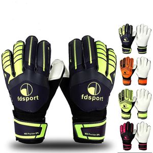 Gants de gardien de but de football en latex avec des doigts Protection émulsion Football Gotalie Adults Taille 8 9 10 240318