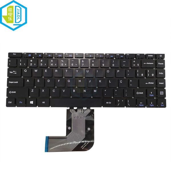 Teclado brasileño latino para Teclast F7 PLUS F7S PRIDE-K3892 MB3181004 XS-HS105 YMS-0177-B teclados portugueses para portátiles HKD230825. HKD230824