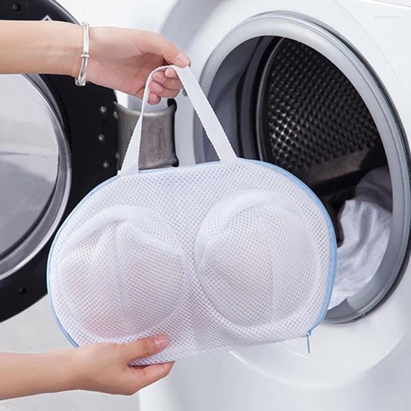 Sac à linge 1 / 2pcs Sac de soutien-gorge sous-vêtements Package de lavage Brassiere Clean Souch