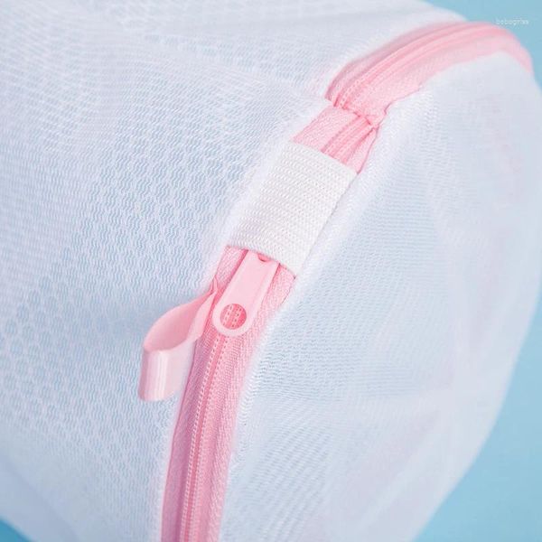 Sac à linge 1/3 / 5pcs Sac de lavage de soutien-gorge Blanc White Protective Sous -wear Mesh Protection Net