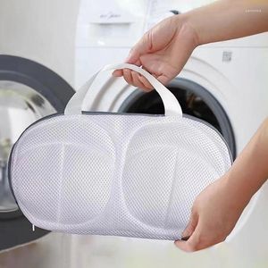 Sacs à linge 1pc Sac de soutien-gorge Sous-vêtements Paquet de lavage Soutien-gorge Pochette propre Anti-déformation Poche de rangement en maille pour machine à laver