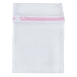 Sacs à linge 2X sous-vêtements filet maille machine à laver sac chaussettes lingerie soutien-gorge 23 cm par 30 cm