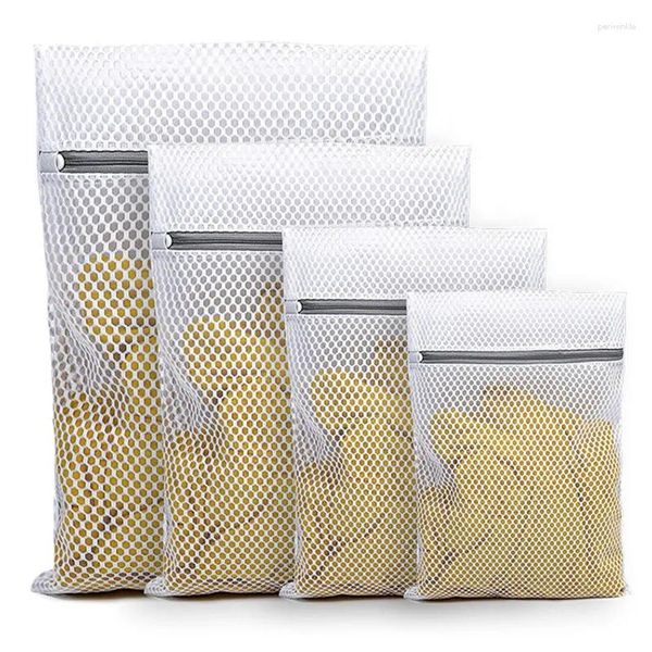 Sac à linge 6PCS / SET PORTABLE PORTABLE MAISON MESH ANTI-DEFORMATION OUTIL MACHINE Machine BRA Sous-vêtements Protection de protection