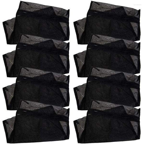 Sacs à linge 8 pièces sac noir vêtement maille fine lavage délicat Polyester voyage