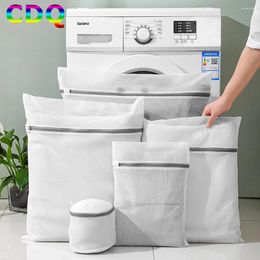 Bolsas de lavandería CDQ Sell 2pcs White Protection Clothing Cleaning Dag Brainter