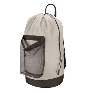 Sacs à linge dortoirs maille poche vêtements sales collège voyage sac à dos lavage Camping pliable cordon organisateur sac laverie