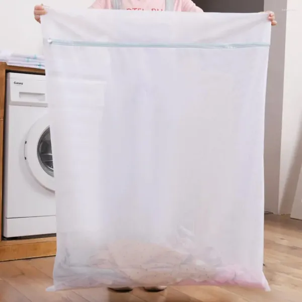 Sacs à linge Fine Sac à mailles polyester Super pour délicates Garments Feuilles de lit à la maison