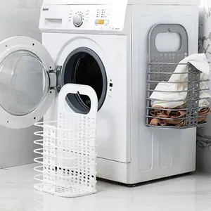 Bolsas de lavandería Cesta plegable Toya de ropa sucia Organizador de almacenamiento de almacenamiento Productos de contenedor de baño de bin choza
