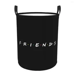 Sacs à linge Amis Funny Quote Hamper Grands vêtements de rangement de rangement de rangement TV Toys Bin Organisateur pour garçons