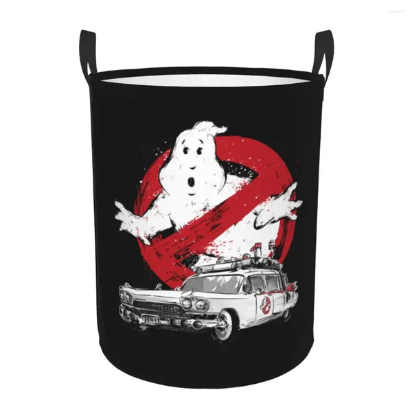 Bolsas de lavandería Ghostbusters Hamper Bask Basket de almacenamiento Supernatural Ghost Movie Girls Boys Toy Organizer