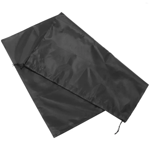 Sacs à linge sac à dos robuste Camping voyage grand rangement de vêtements (noir) Polyester