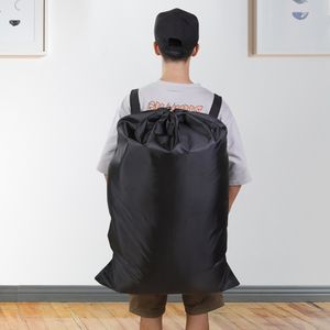 Sacs à linge grand sac à dos de lavage en Polyester robuste avec 2 bretelles réglables pour le Camping scolaire 230211