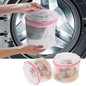 Bolsas de lavandería Mesh Bas Bras Protector Lencería Lavado en el hogar