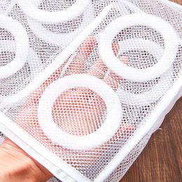 Waszakken Mesh Net zakje washangende tas schoenen machine reiniging schoen speciale verzorging case Protector Home Organizer