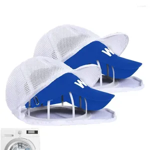 Sacs à linge Sacs de baseball multifonctionnels Cadre du chapeau de lave-lavette Rack de protecteur anti-déformation pour lave-vaisselle pour lave-vaisselle