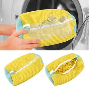 Waszakken net voor schoenen draagbare mesh tas wasmachine kleding organisator slipper bescherm je