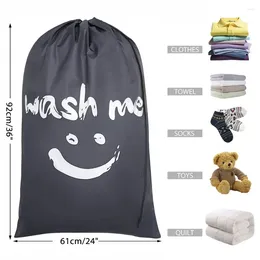 Bolsas de lavandería Forma de nylon Bag Me Wash Me Travel Storage Bouch Mámin