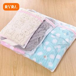 Sacs à linge Wash Sac Sock sous-vêtements de protection des vêtements de protection pour laver les accessoires à maille étincelle pliable délicate