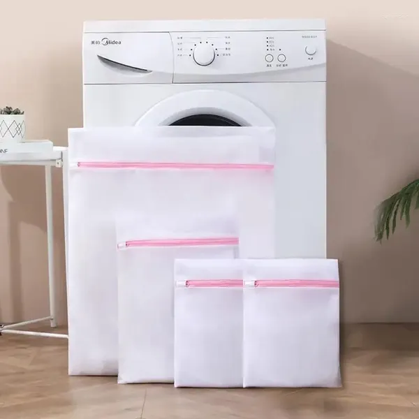 Sacs à linge Sac de lavage Mesh Organisateur Net Sale Soutien-gorge Chaussettes Sous-vêtements Chaussures Storag Machine à laver Couverture Vêtements avec différentes tailles