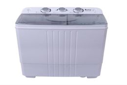 Laundry Products Cuve double compacte avec pompe de vidange intégrée XPB45ZK45 16599 Machine à laver à couvercle semi-automatique de 66 lb Gris 1328105