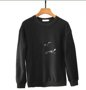 Laurent Loose Designer mannen hoodies hoody pullover sweatshirts losse y handtekening trui met lange mouwen heren dames Tops kleding met sl p bedrukking US SIZE