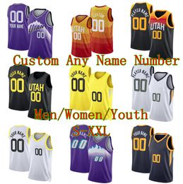 Lauri Markkanen Basketball Jerseys Simone Fontecchio 00 Clarkson Any Name Any Number 2023/24 Fans City Jerseys Men Youth Women S-xxl