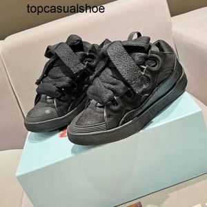 Lavines Casual Curb 90s Baskets Chaussures De Créateurs Maille Tissée À Lacets En Relief Mocassins Baskets Extraordinaires Cuir De Veau Nappa Semelle En Caoutchouc Hommes Femmes Formateur