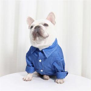 Loi combat vêtements printemps et été nouveaux produits chemise costume cowboy rétro carlin bouledogue gros frère vêtements été 210401