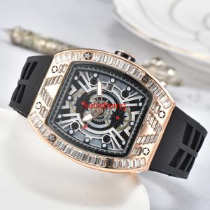 LAW Top montre étanche pour homme bracelet en silicone sport montre à quartz pour homme cadran diamant montres chronographe