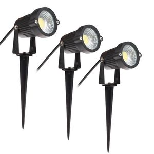 Lampes de pelouse 5W LED GARDINE LIGHT COB Style IP65 AC85-265V avec éclairage de vacances à pointe