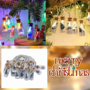 Lampes à gazon LED lumières de Noël chaîne arbre de noël lumières décoratives jardin chambre salle à manger lumières petite chaîne LED lumières en plein air YQ240116